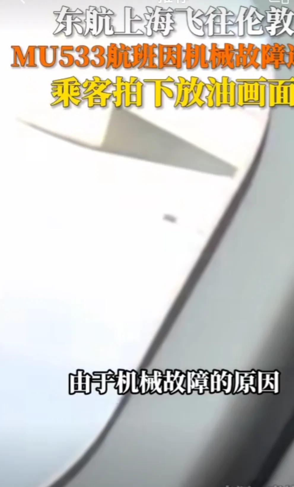 东航怎么又又出事故了，MU533航班故障返航平安降落

粉丝纷纷留言：东航应该换