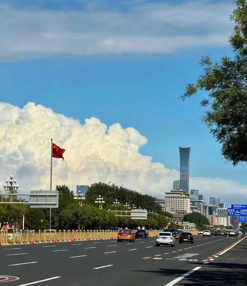 立秋之后，天空变得好美