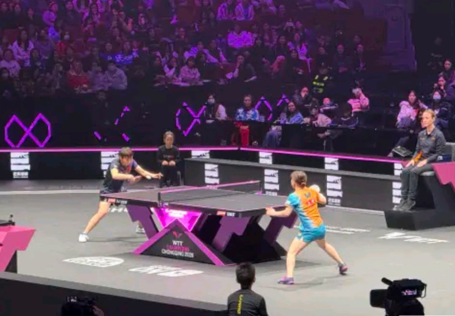 王曼昱0-3不敌大藤沙月，WTT重庆冠军赛止步首轮王曼昱0比3大藤沙月 在202