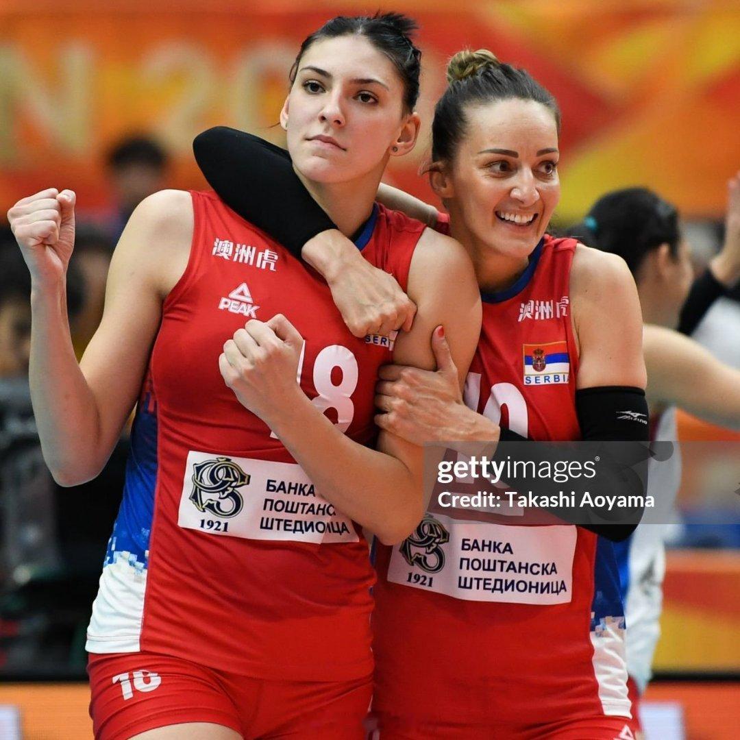 女排塞尔维亚女排 🇷🇸🎙️ 瓜姐谈及今年夏天将再次与蒂雅娜·博斯科维奇并肩