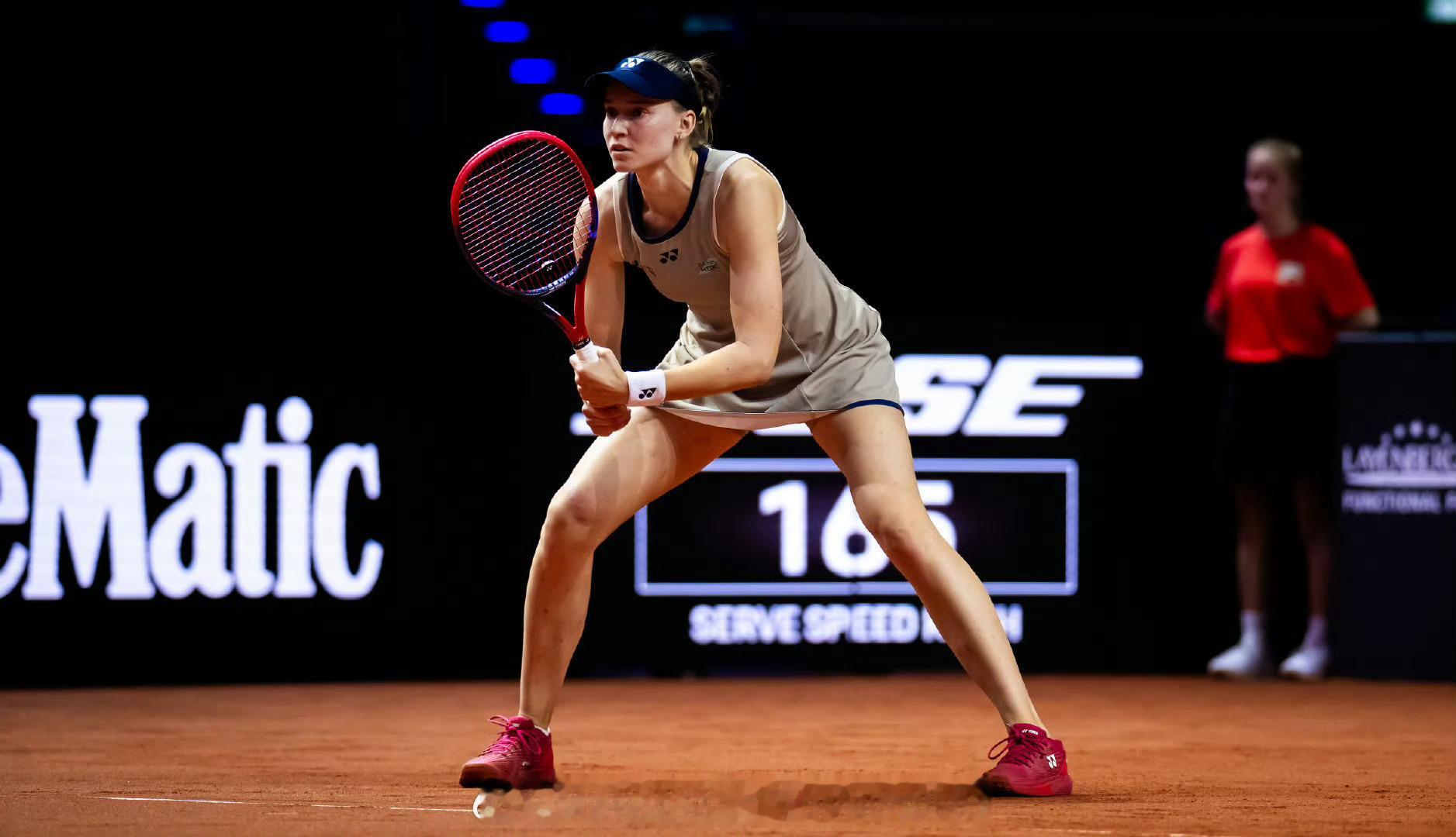 ✅本赛季第四个半决赛✅第七个WTA红土半决赛✅第41次WTA半决赛✅2026赛季