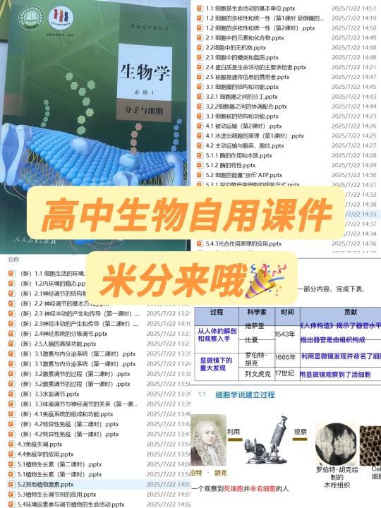 用一下午把过去一学年的自用课件整理出来了