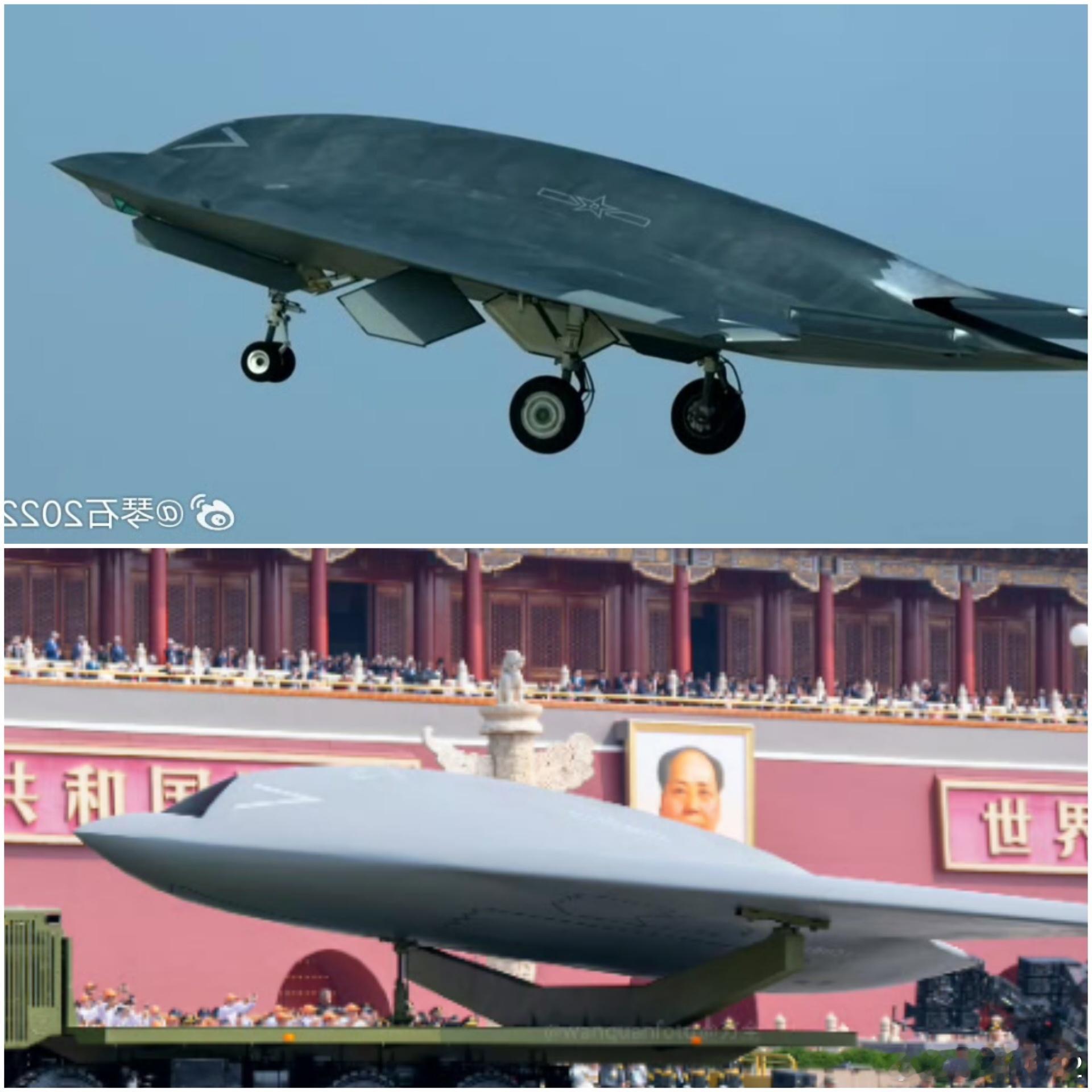 似乎不太一样玄龙和阅兵的对比了一下，尽管有空海军之分，不过应该类似J35各机，有