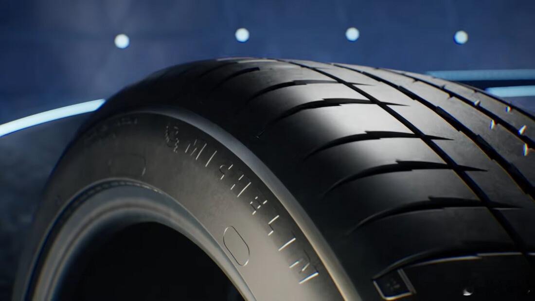 米其林预告了他们即将在CES2026 上展出的东西：一种内置AI芯片的智能轮胎技