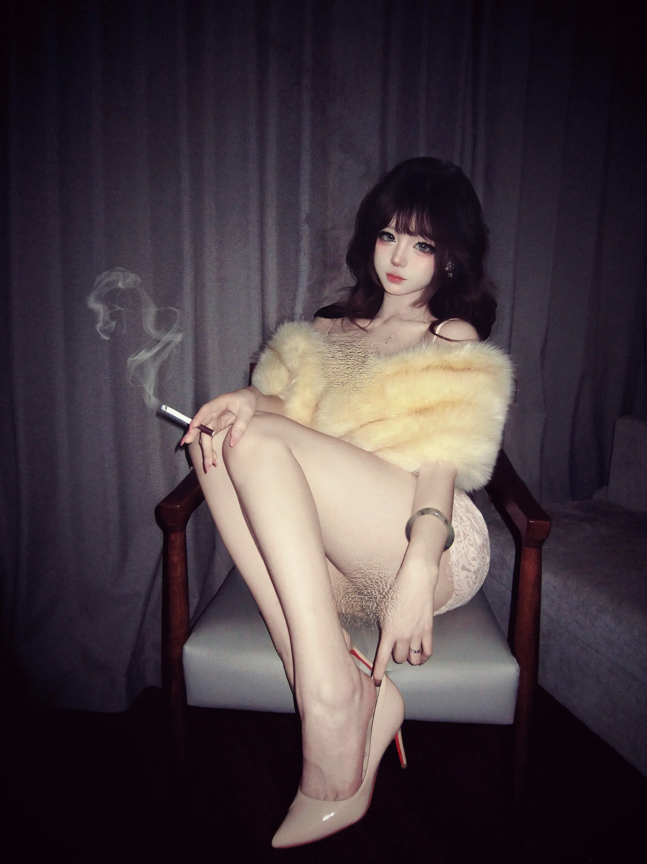 她不属于你的每一刻 都很迷人