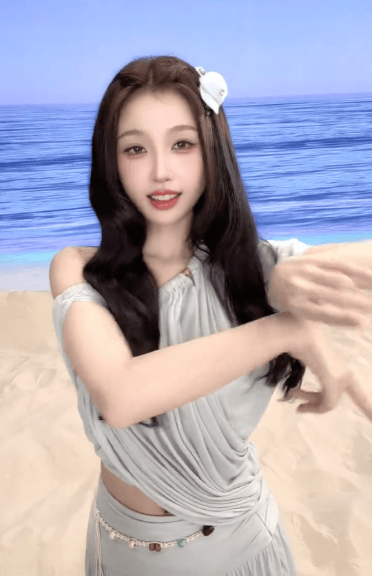 虞书欣你能教教我这怎么转的吗