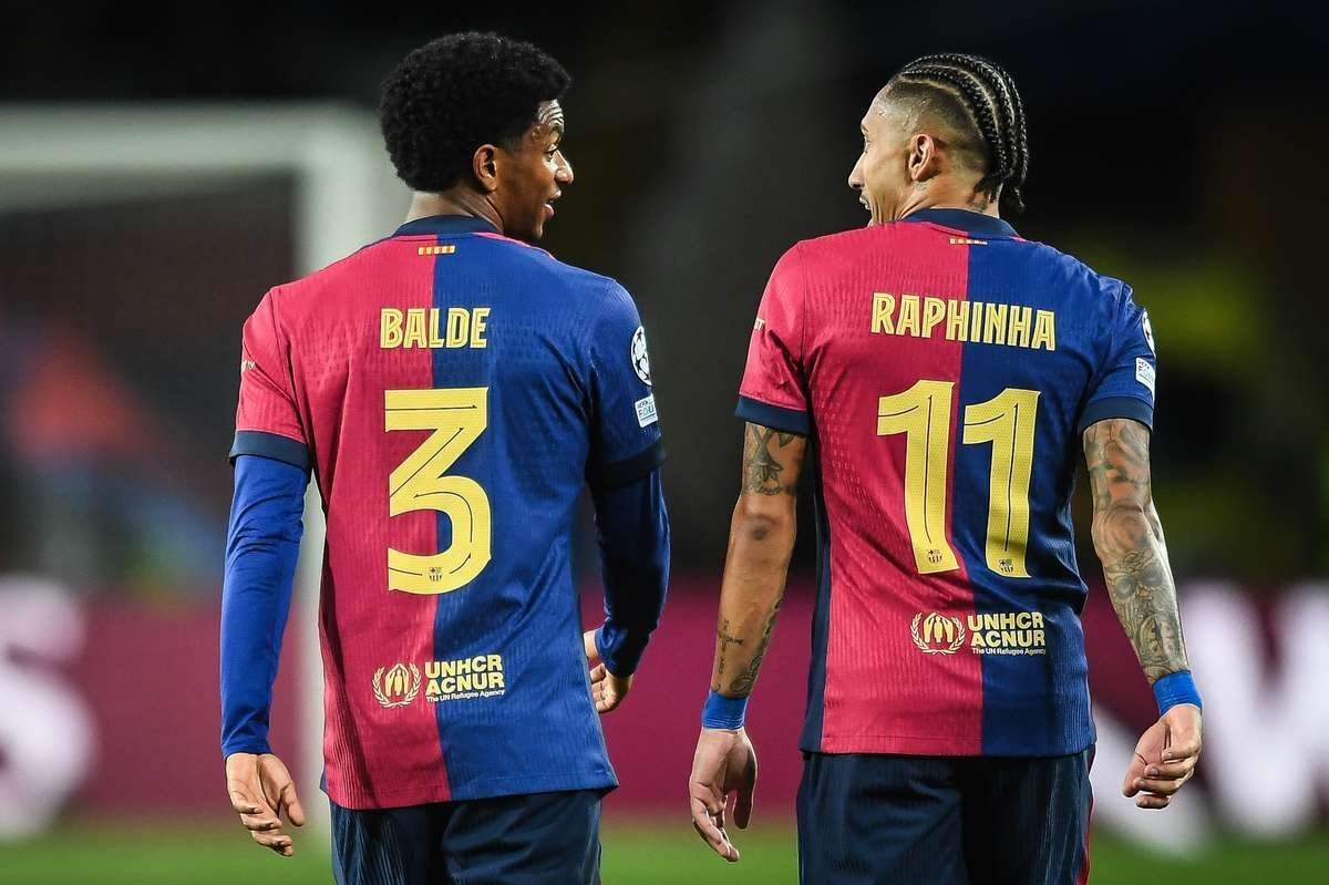 每体：巴尔德在对阵皇家贝蒂斯的比赛中被踢倒感到疼痛，因此出于谨慎起见，他被换下场