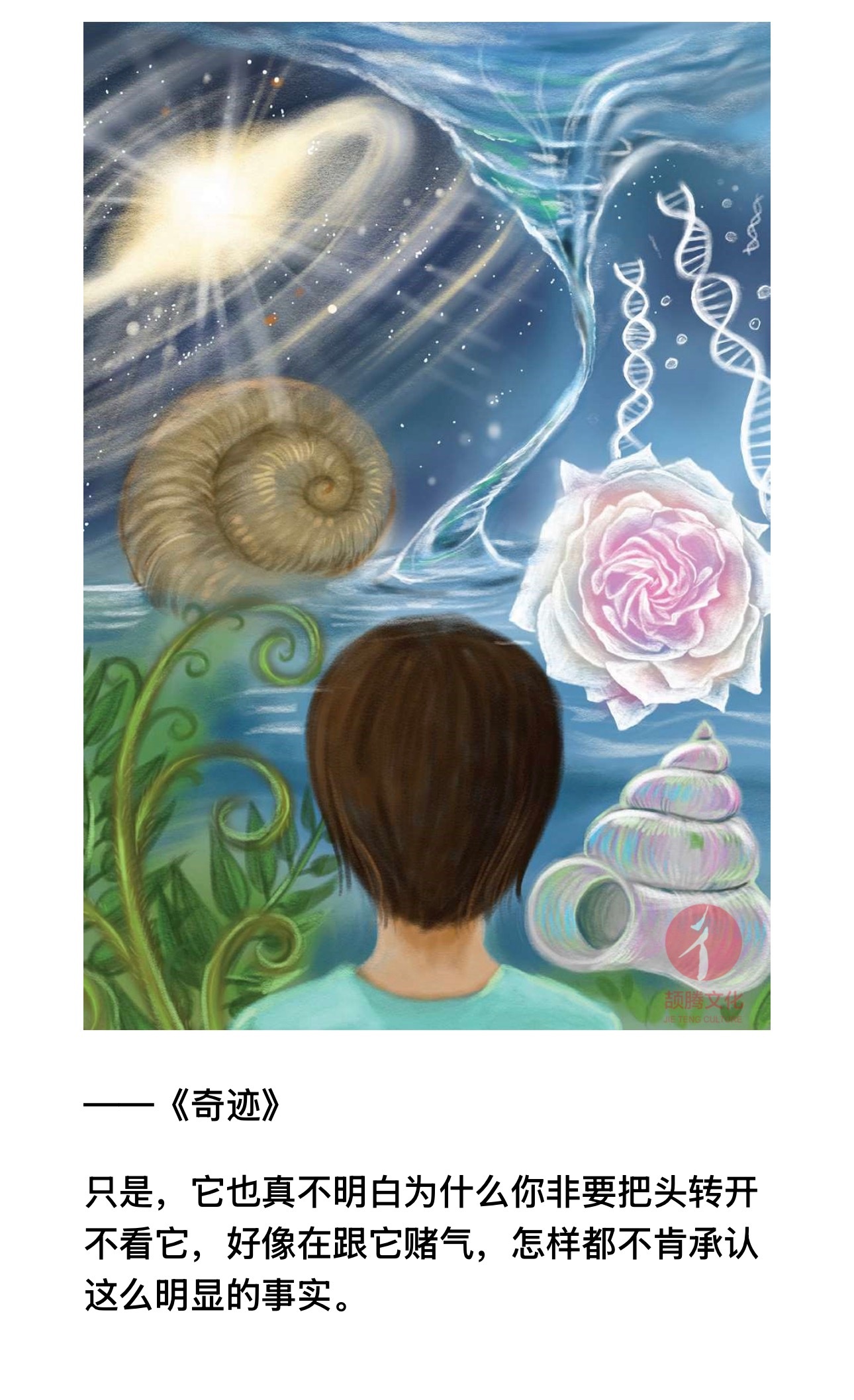 生活手记“你再仔细观察自然界的现象，从星系的爆发、水流的旋涡、天边袭来的风暴、一
