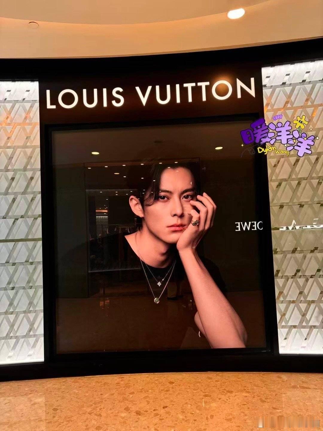 王鹤棣 LV大地广！！霸霸给代言人的排面拉满！ 