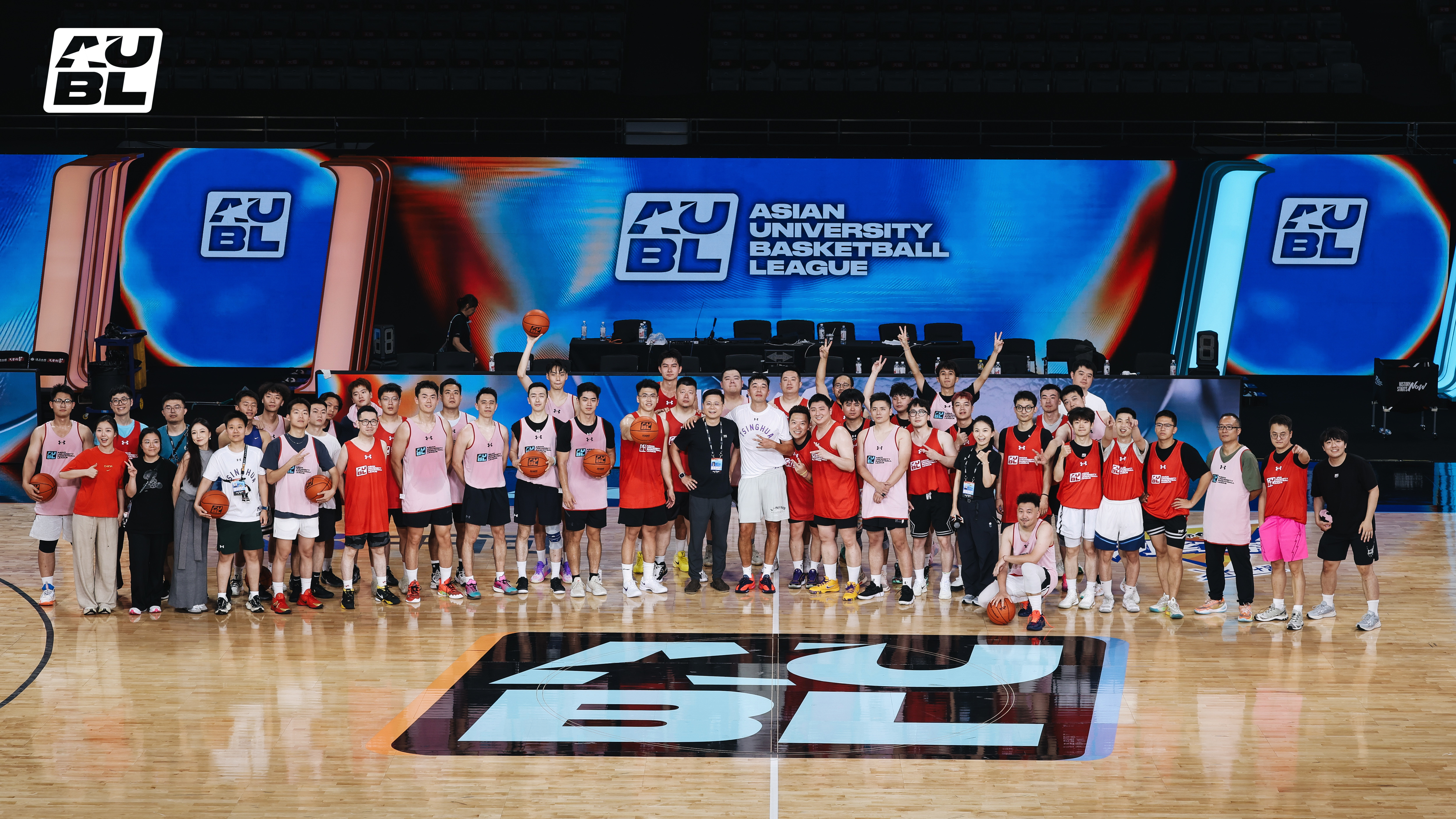 AUBL🏀今天打个球媒体篮球赛主打一个出汗aubl2026AUBL