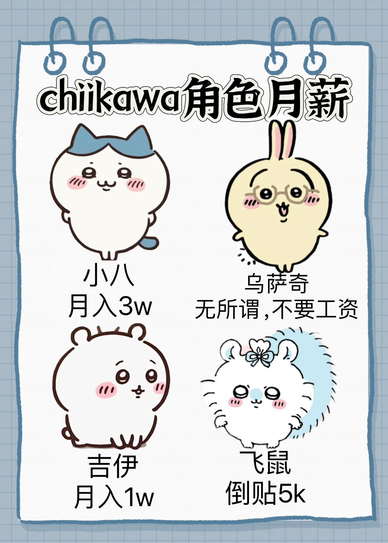 吉伊卡哇宝宝月薪大公开玩音乐摄影就会像小八这样月入3w住山洞（ 