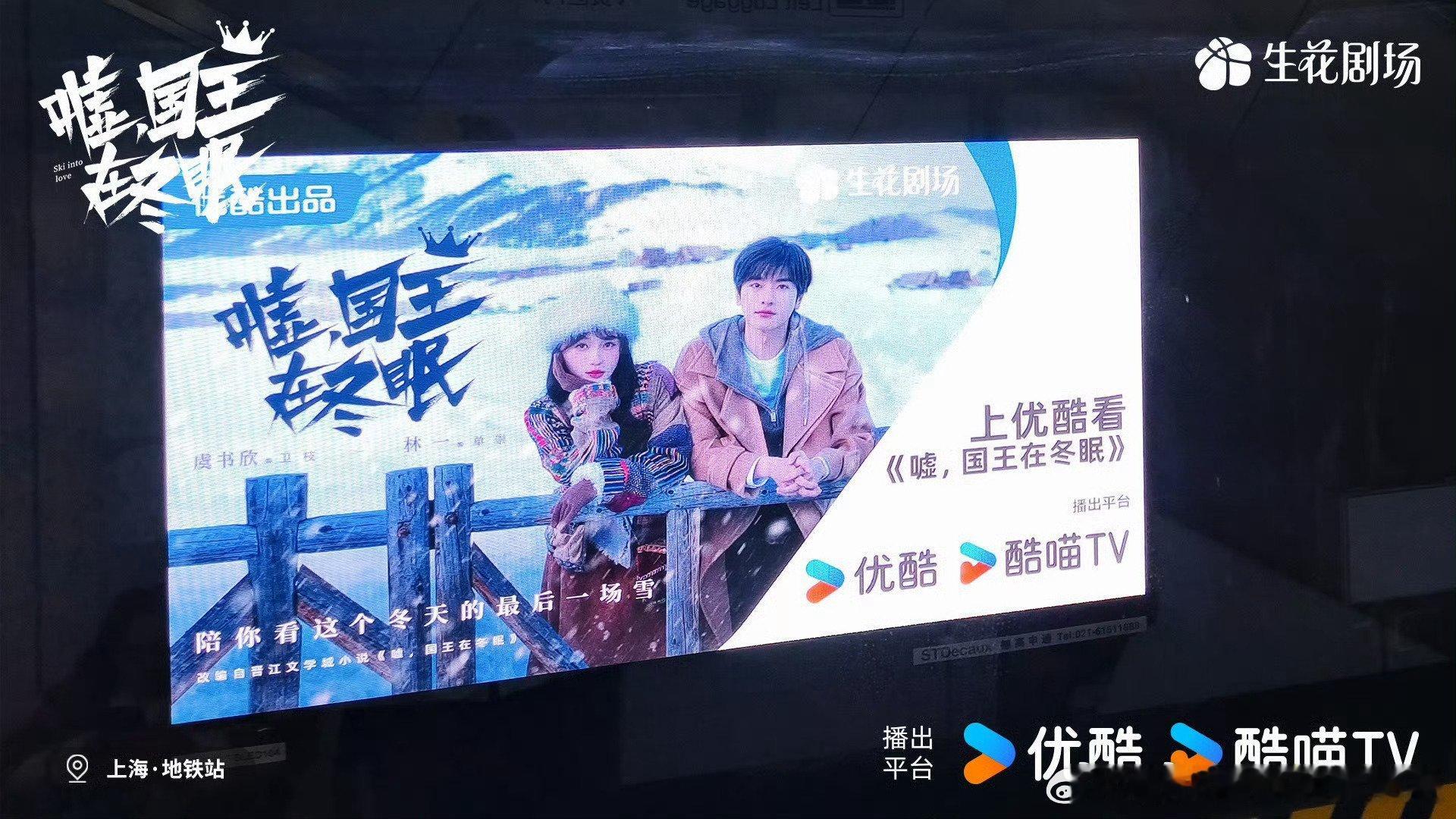 虞书欣嘘国王在冬眠应援排面虞书欣嘘国王在冬眠剧宣应援 虞书欣的人气真的鲨疯了！全