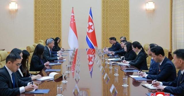 5月27日，新加坡外长维文在结束对中国的访问之后，已经抵达了朝鲜平壤，并且和朝外