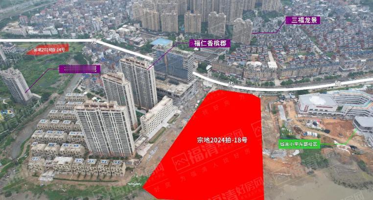 福清土拍罕见出现“流拍”，今天两宗地块成功出让。

8月第一周，福清迎来土拍，不