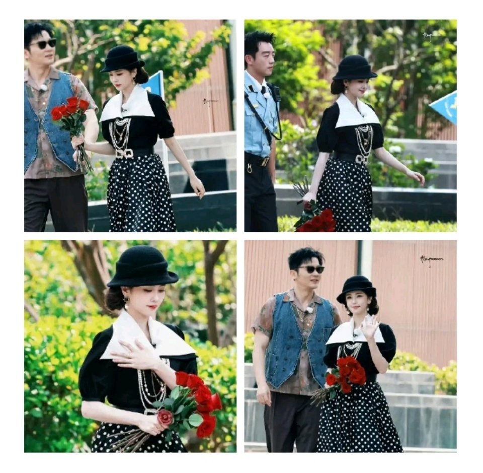 白鹿留洋大小姐造型又去录综艺了，综艺咖？ 