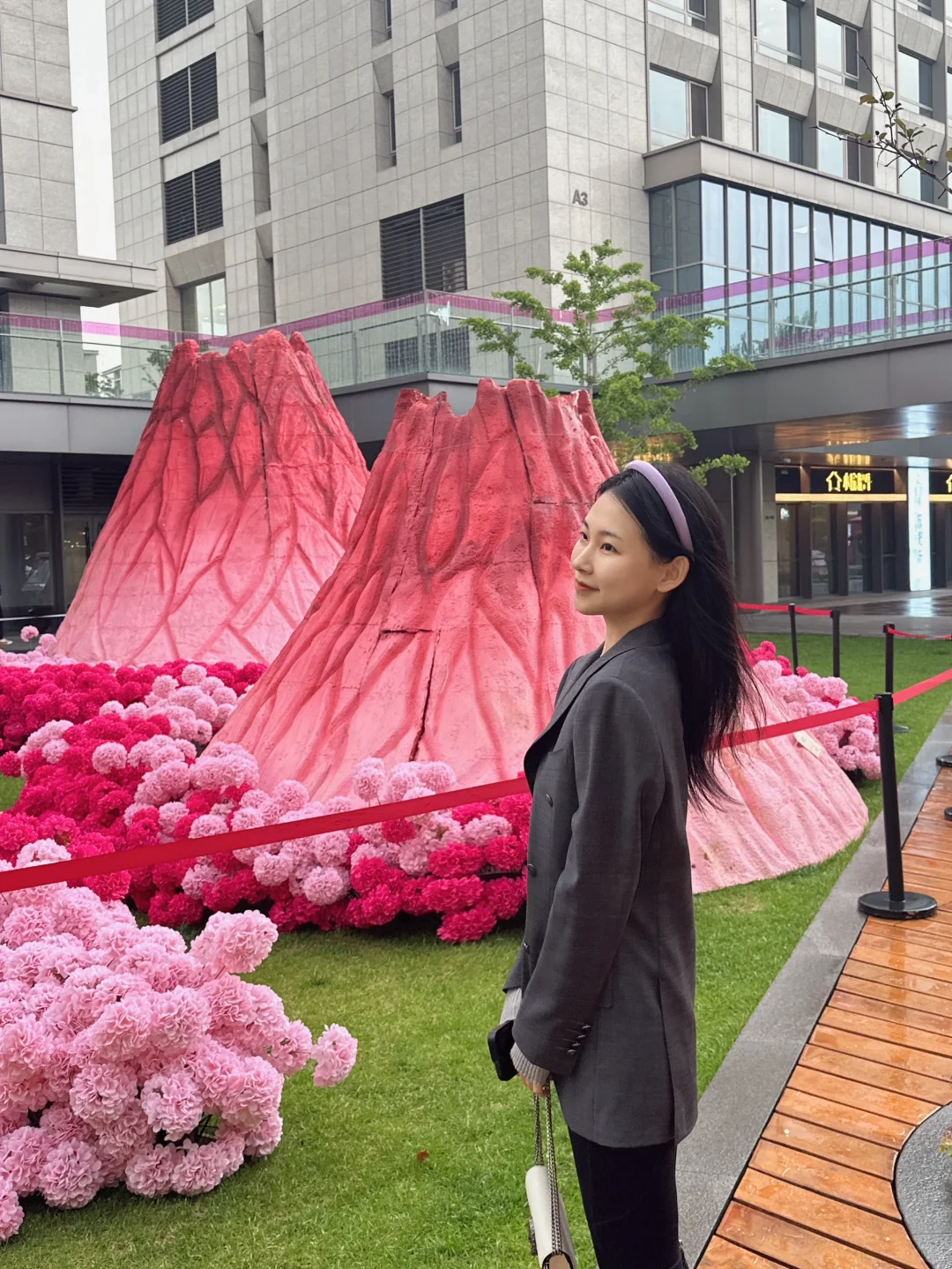 报‼️长春📍惊现ju型粉色火山🌋