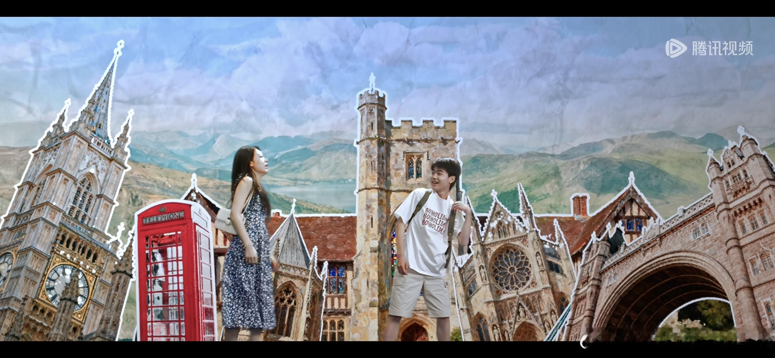 我看到你们大平台大S+现偶的有钱女主角出国旅游戏，居然是廉价抠图背景还挺震惊的。