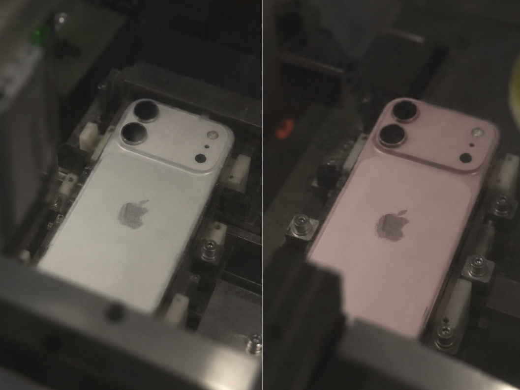 iPhone18外观曝光iPhone18粉色曝光 ​ 标准版外观向Pro系列系列