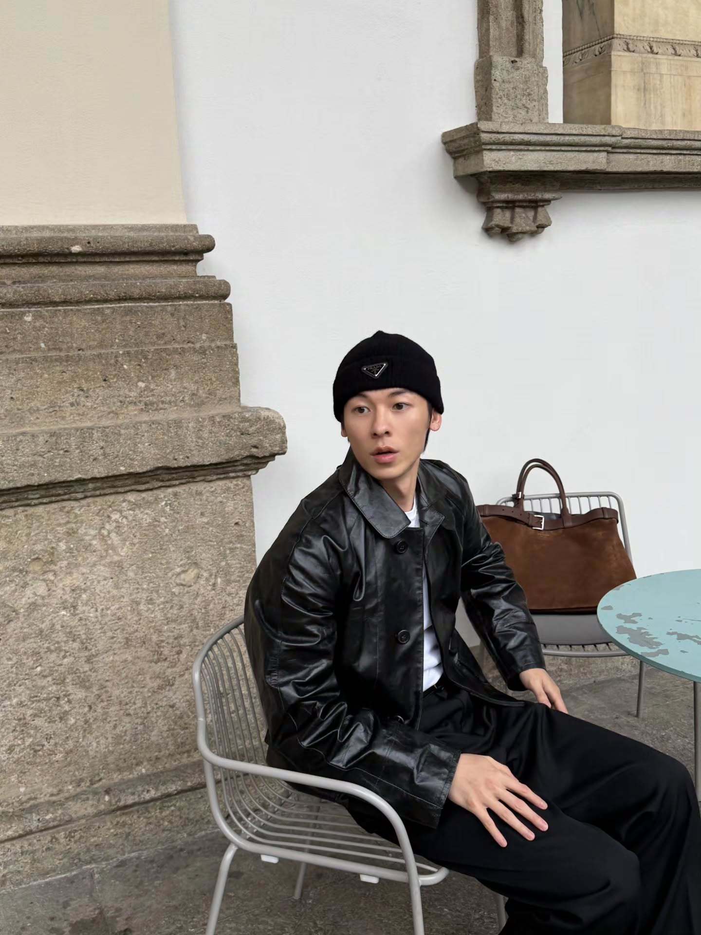 许光汉 ｜ Prada 男装周米兰男装周游走米兰街头的 Prada 先生 ，男友