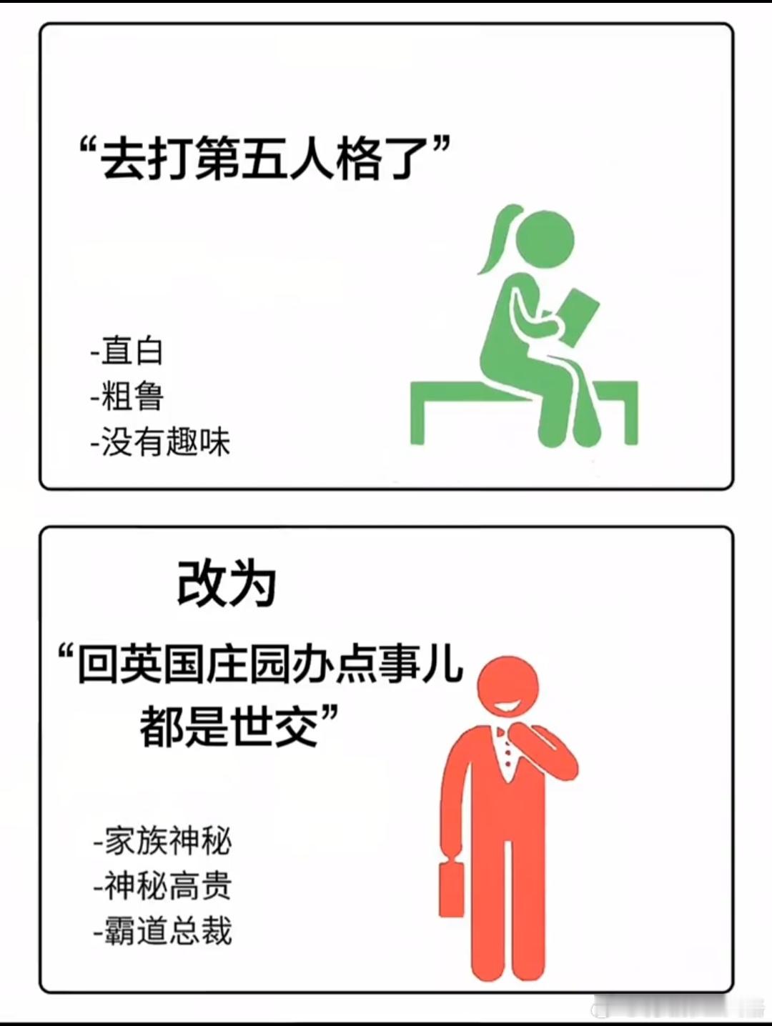 第五人格[超话] 以后大家玩第五人格都必须这样说：回英国庄园办点事 都是世交 上