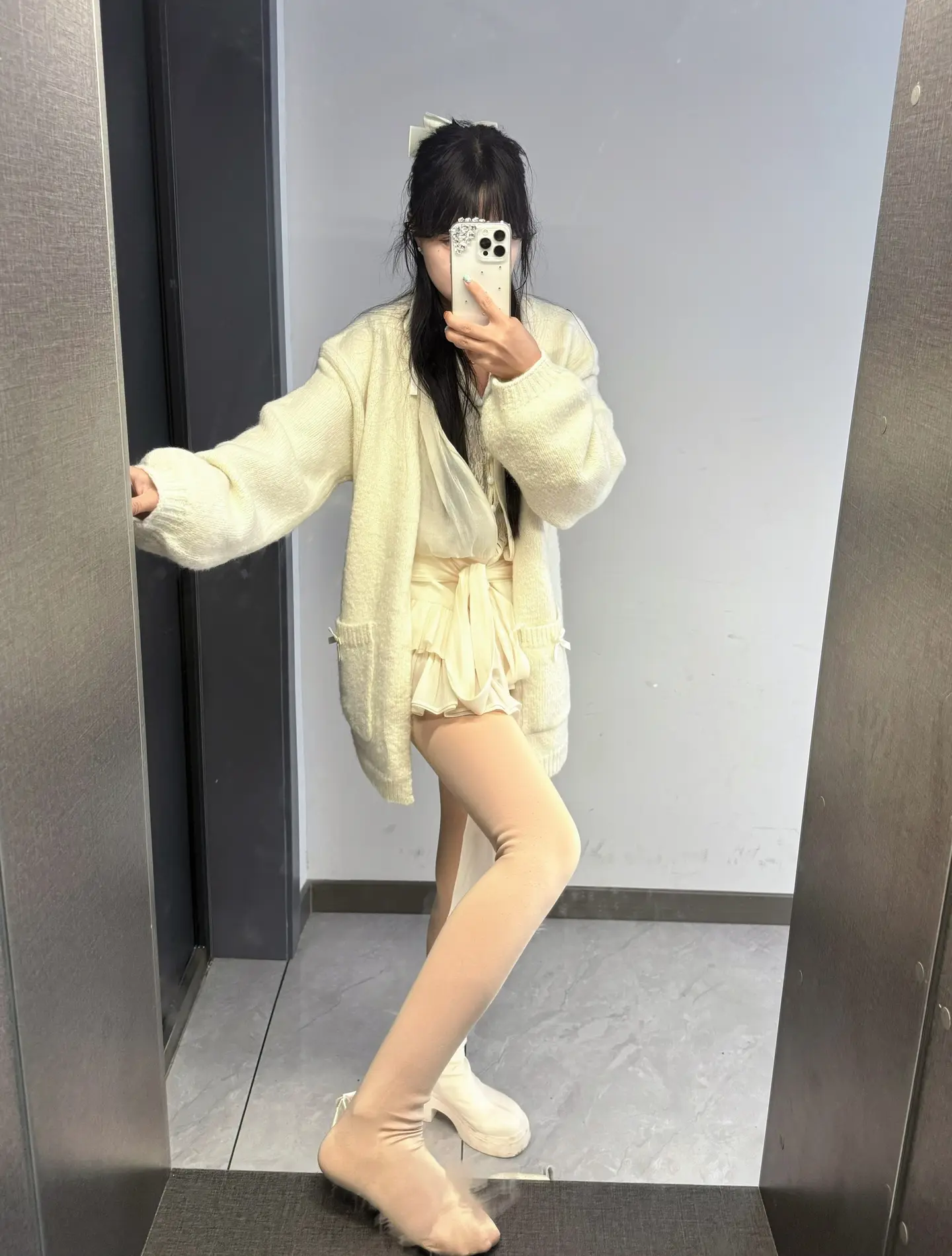 氛围感穿搭 轻熟风穿搭 日常通勤穿搭 气质穿搭 白色系穿搭