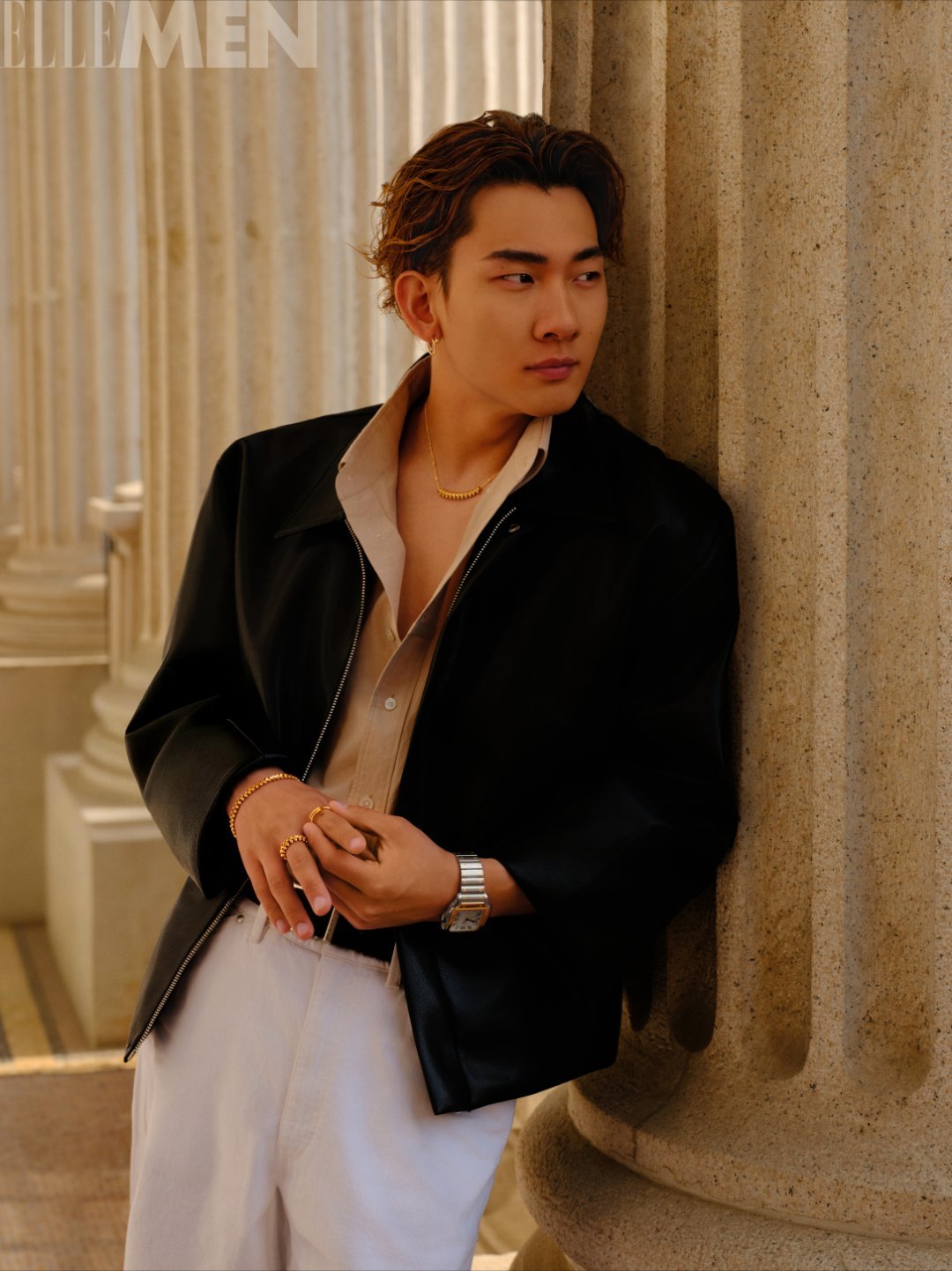 苏翊鸣ELLEMEN四月刊封面，双冠加身的雪场少年，解锁时尚新姿态，热爱永不褪色