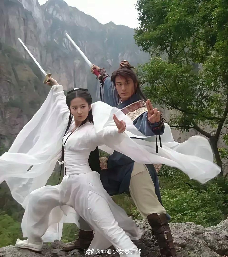 说这是颜值最高的一版《神雕侠侣》 没有人有异议吧 