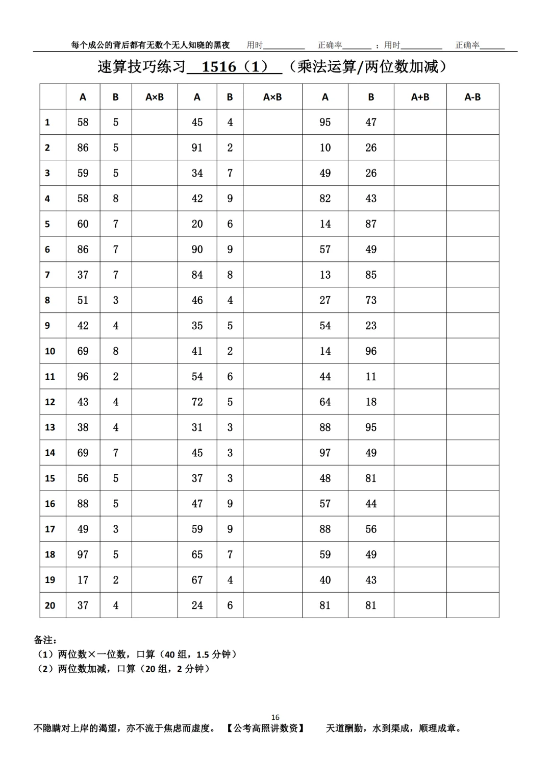 资料分析速算练习1516