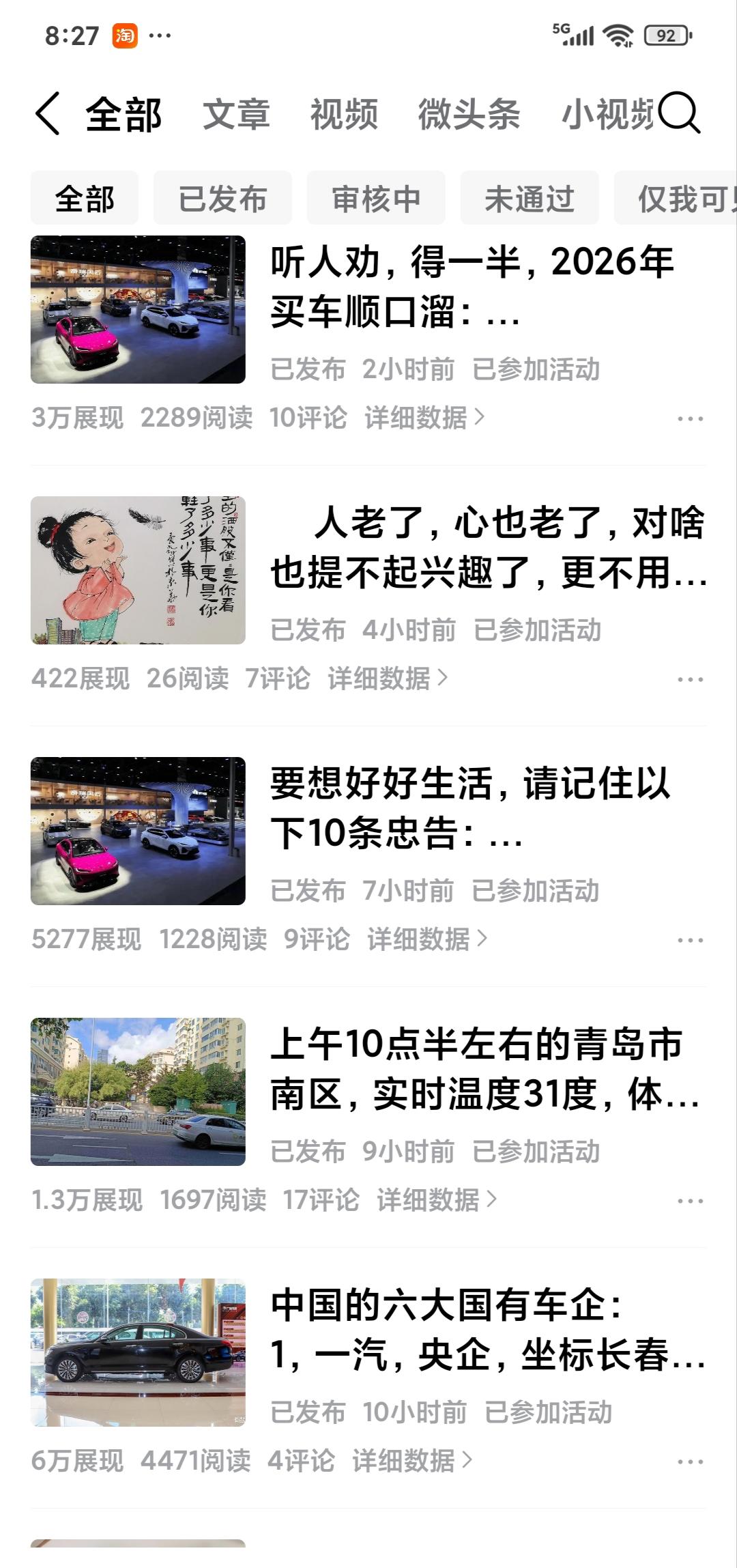 我一直很纳闷，认认真真的写头条，大都阅读量惨淡，但按着套路写征文往往阅读量还说的