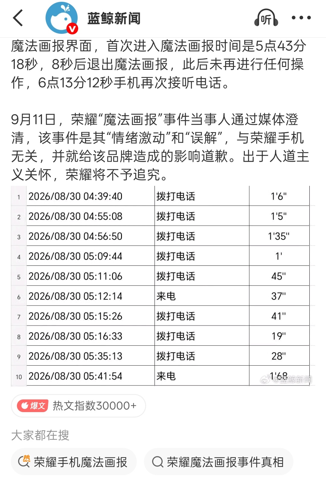 冷知识，一分钟是60秒，连这个基本常识都不知道吗？请问这个手机日志是怎么导出来的