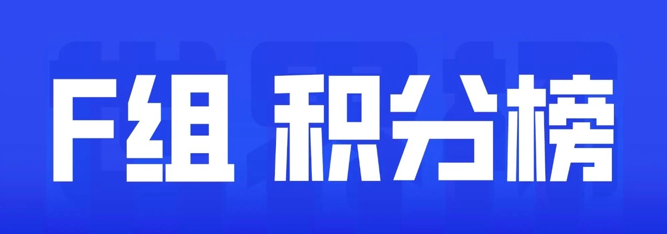 世界杯小组赛F组的第一轮比赛全部结束，积分榜形势如下。1. 瑞典 积3分 进5球
