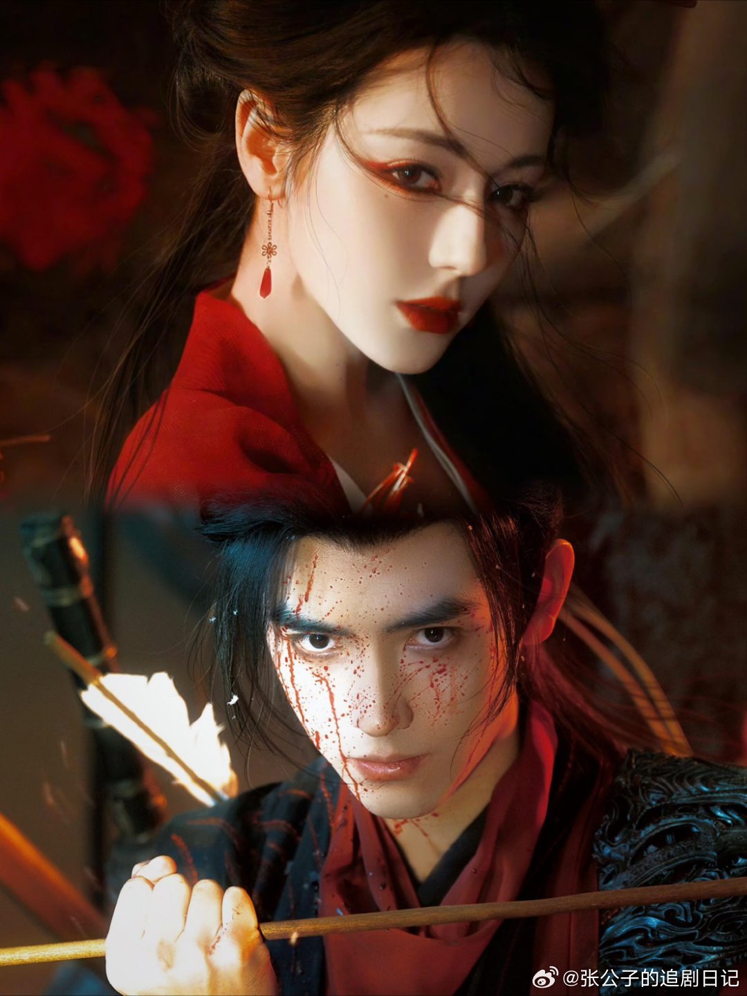 迪丽热巴陈飞宇剧宣像官宣迪丽热巴陈飞宇把长剧当短剧宣 白日提灯宣发太敢了，迪丽热