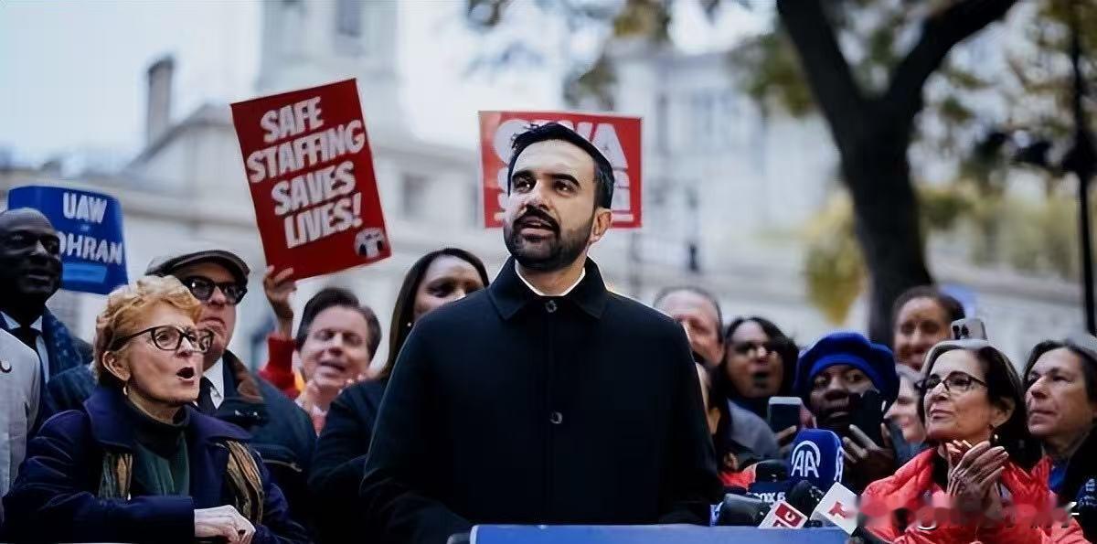 纽约新市长当选，
叫板特朗普，
账本危机来了！

昨天纽约市政选举结果出炉，一个