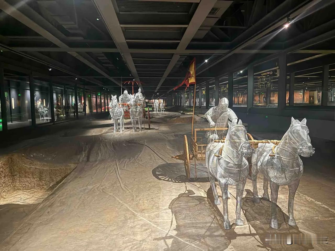 北有秦皇兵马俑，南有楚王车马阵。楚王车马阵是迄今为止发现的规模最大、保存最完好的