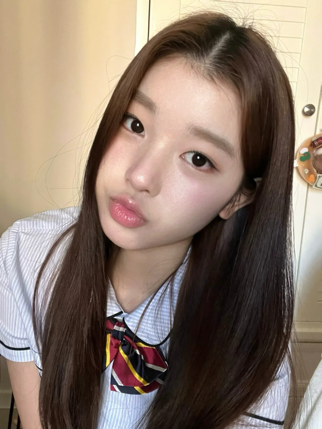 韩韩的妆