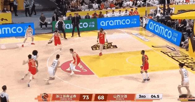 卡尔顿真是喜剧人，这种外援今年怎么争冠呢广厦男篮vs山西男篮CBA