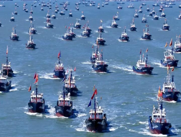 8000艘中国船东海集结！
不到24小时，日本叫嚣关注，高市知道怕了
 
8月1