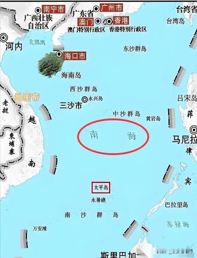 菲律宾的巴拉望岛，一万多平方公里，印尼的纳土纳群岛，两千多平方公里，森林淡水啥都