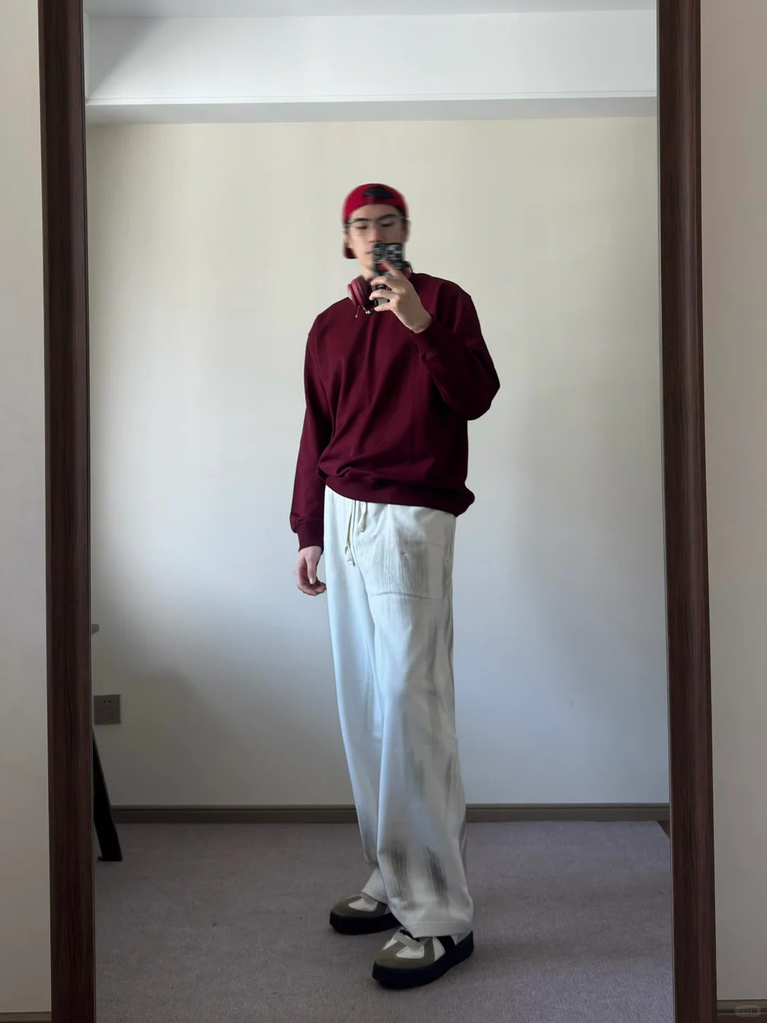 ootd 红白搭配，气质极佳