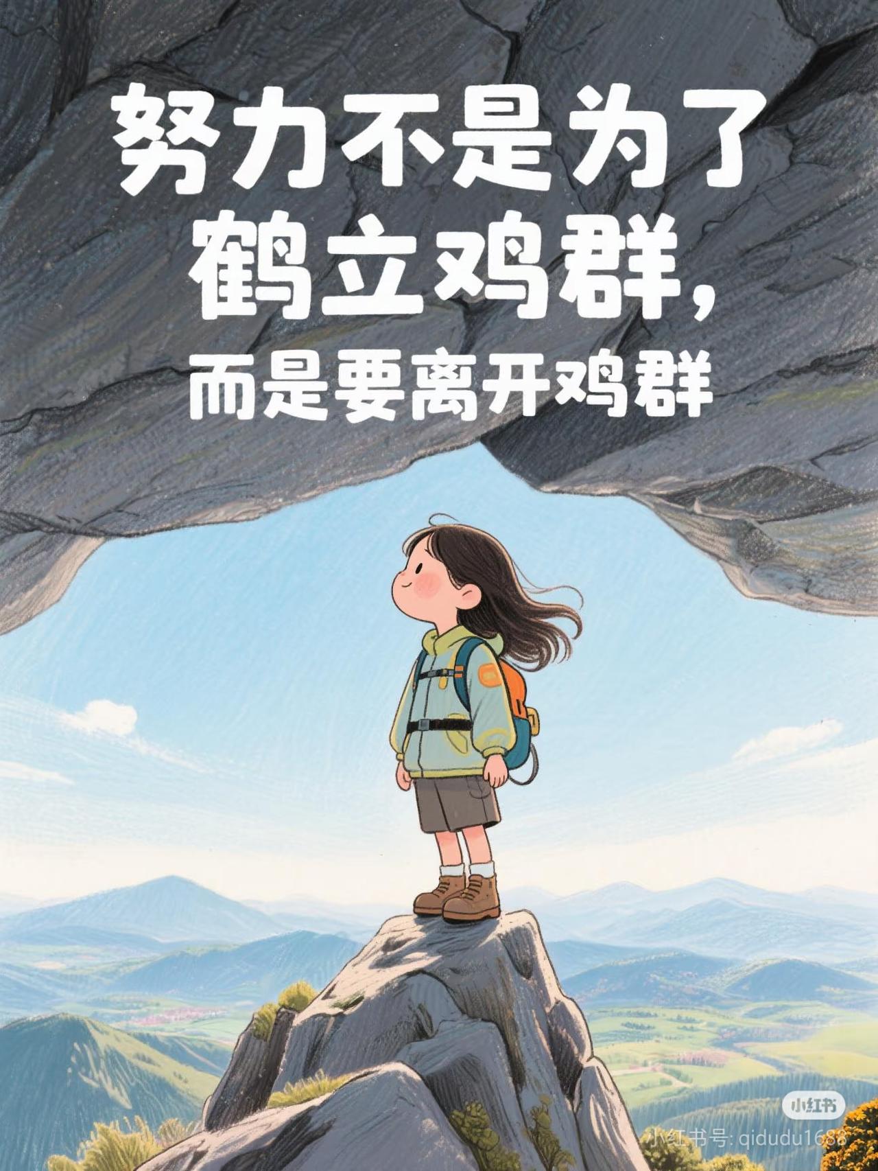 每天一句激励自己的话是什么?
努力的意义，在于让自己有更多的选择。