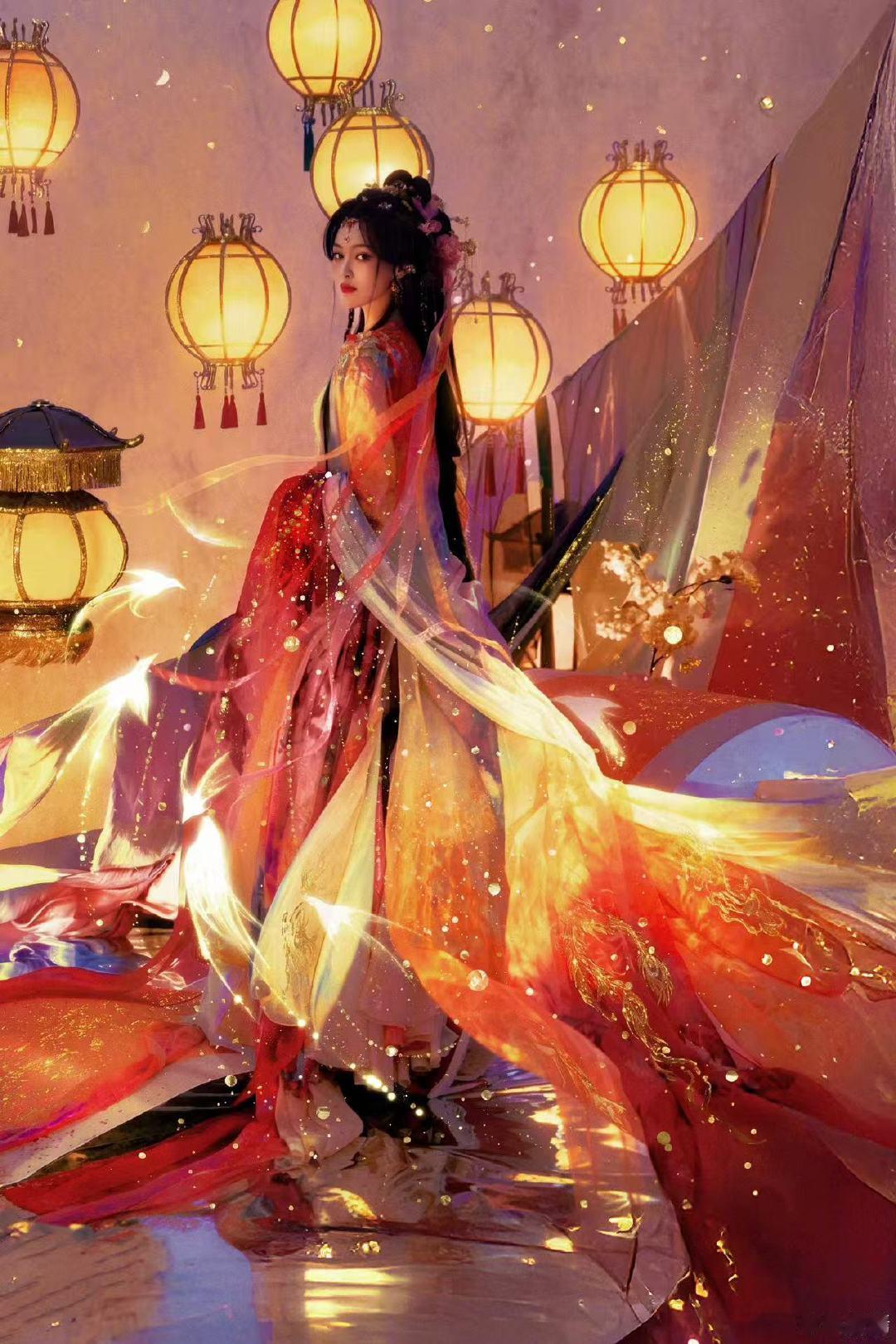 唐嫣凤凰神女唐嫣古风仙子唐嫣你美成啥了！！！ 