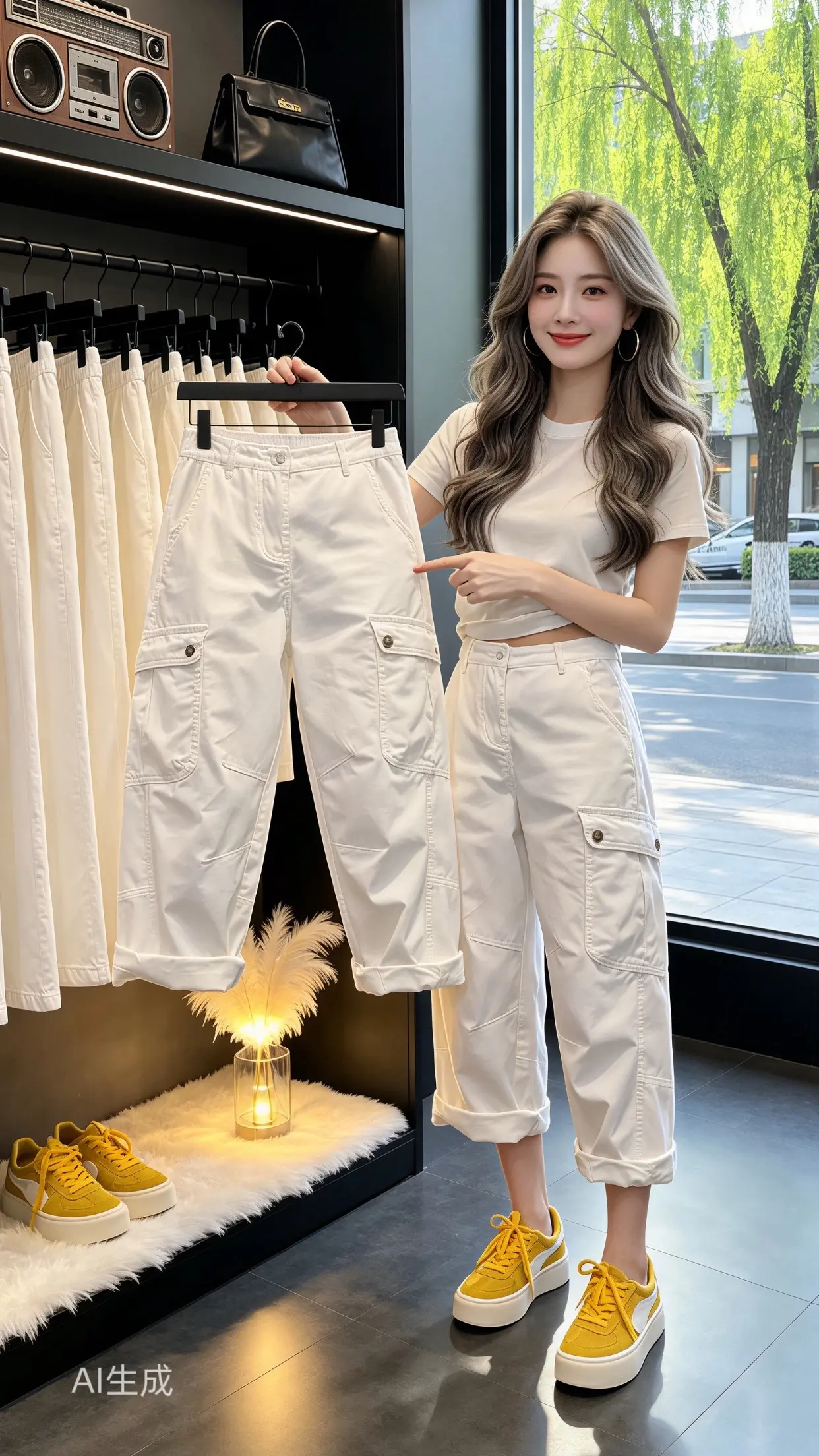 百搭神裤人手一条 高颜值炸街女工装裤 夏日牛仔裤穿搭大赏 一周穿搭潮裤...
