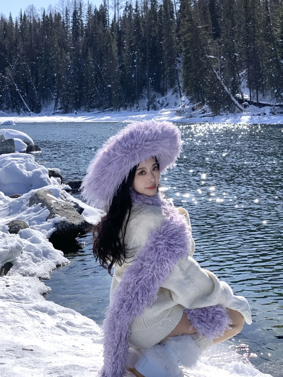live｜冰雪之境喀纳斯❄️