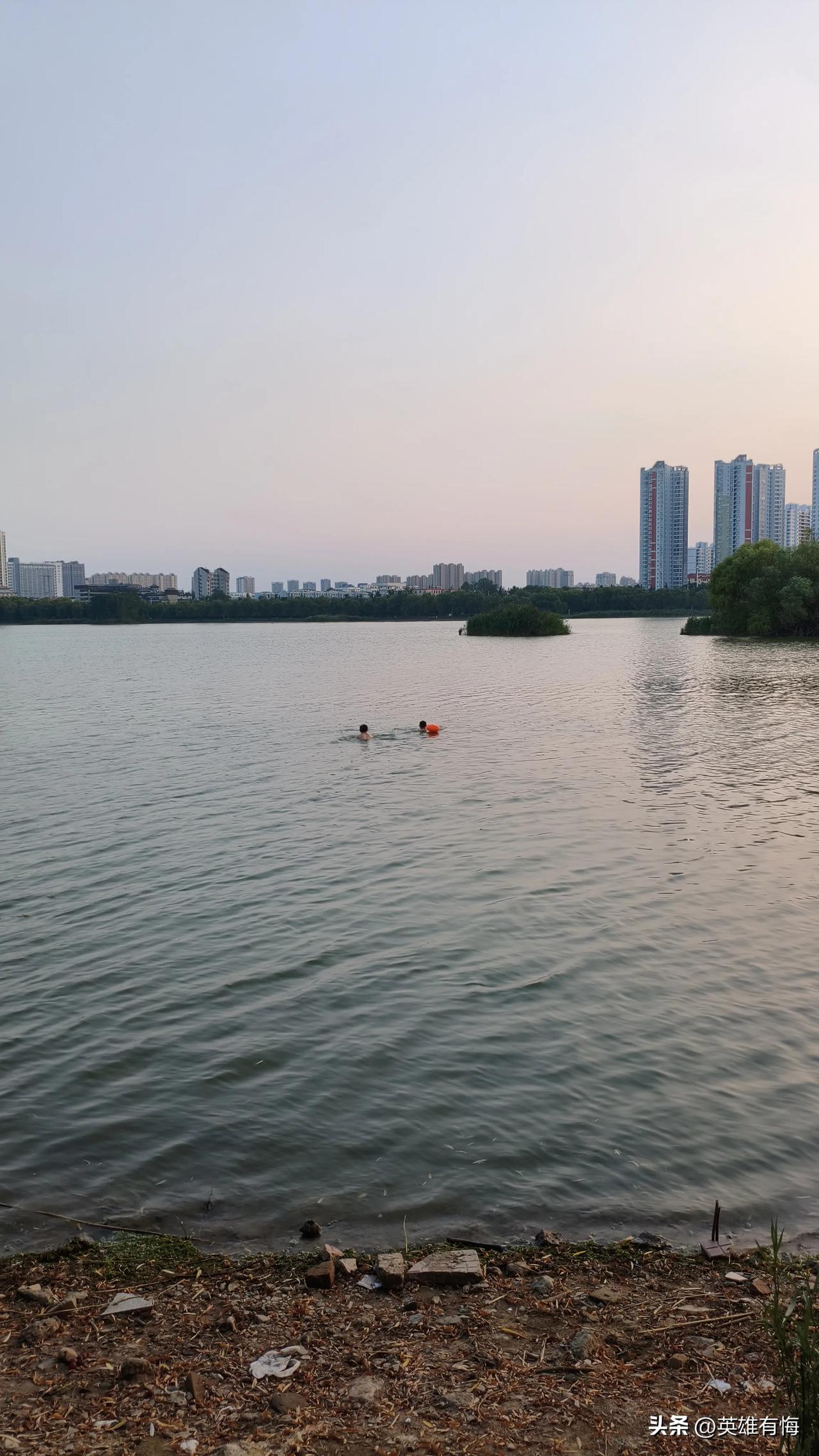 夏日生活打卡季是渡河还是戏水还是作死？其实下水的人他们都体验了，而你却非要给他们