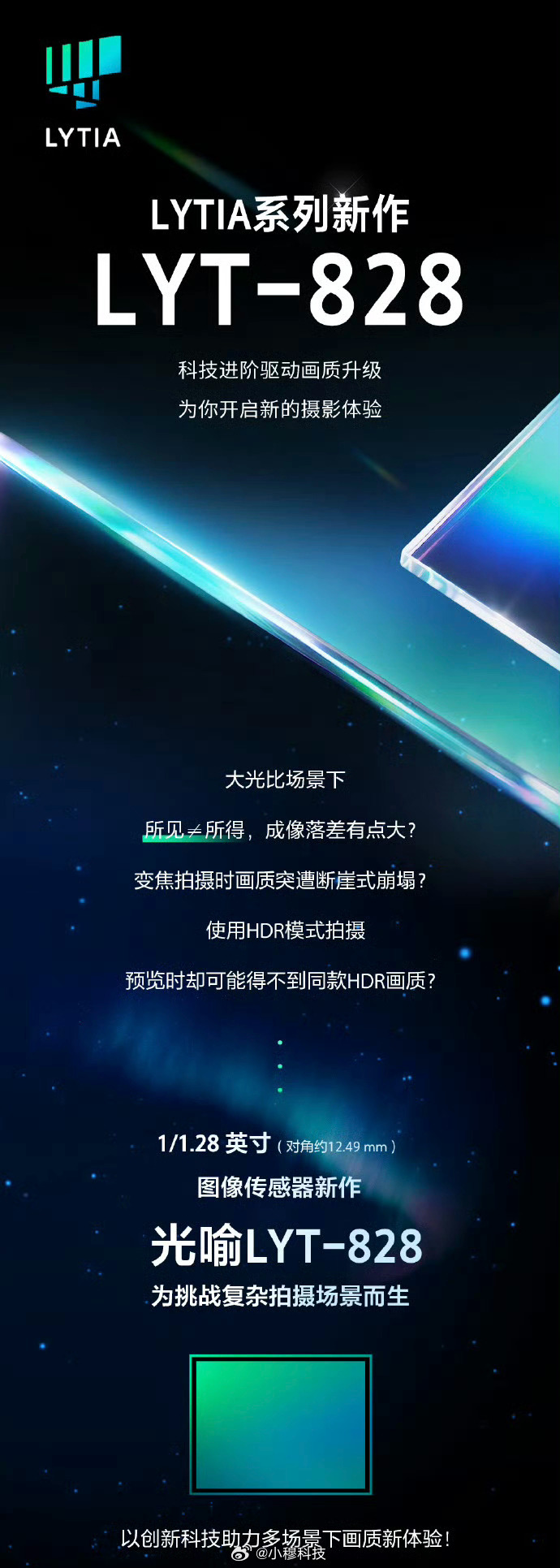 LYT828，1/1.28英寸超大底，猜猜哪款新旗舰首发[doge] ​​​