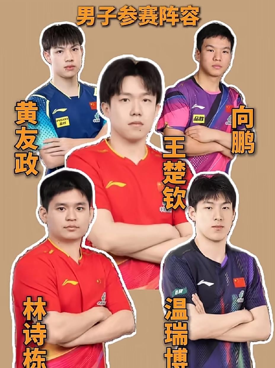谁敢想，男团竟然是王队带他们四人，勇闯名古屋亚运会团体！要知道那4人，可都是新手