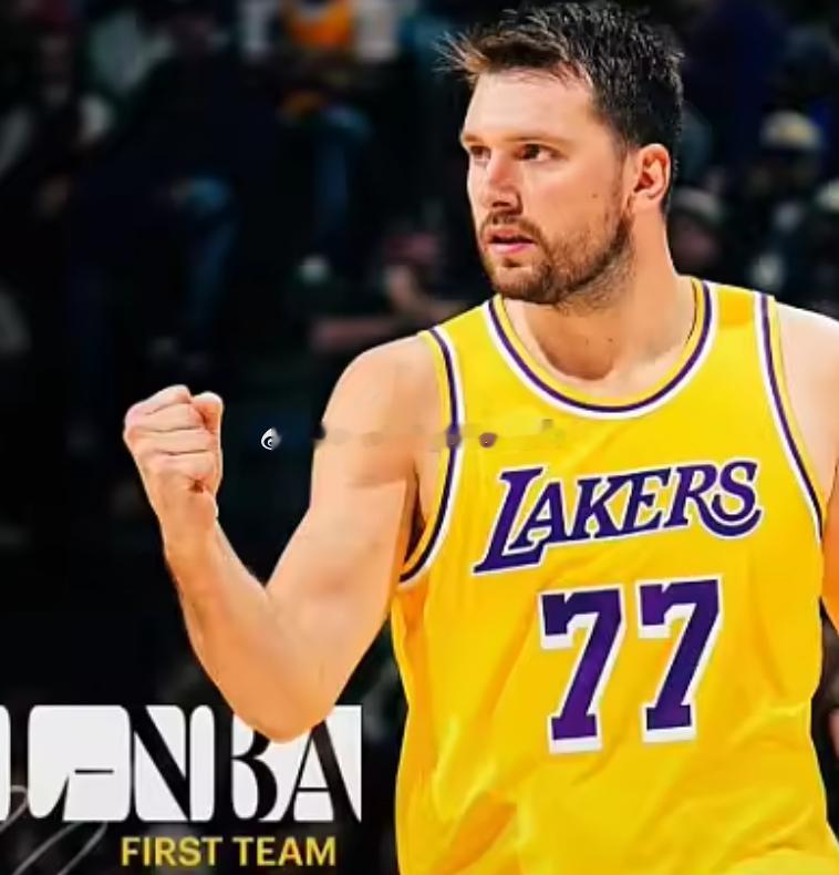 北京时间今日，NBA官方公布了本赛季常规赛最佳阵容评选结果，洛杉矶湖人队球星卢卡