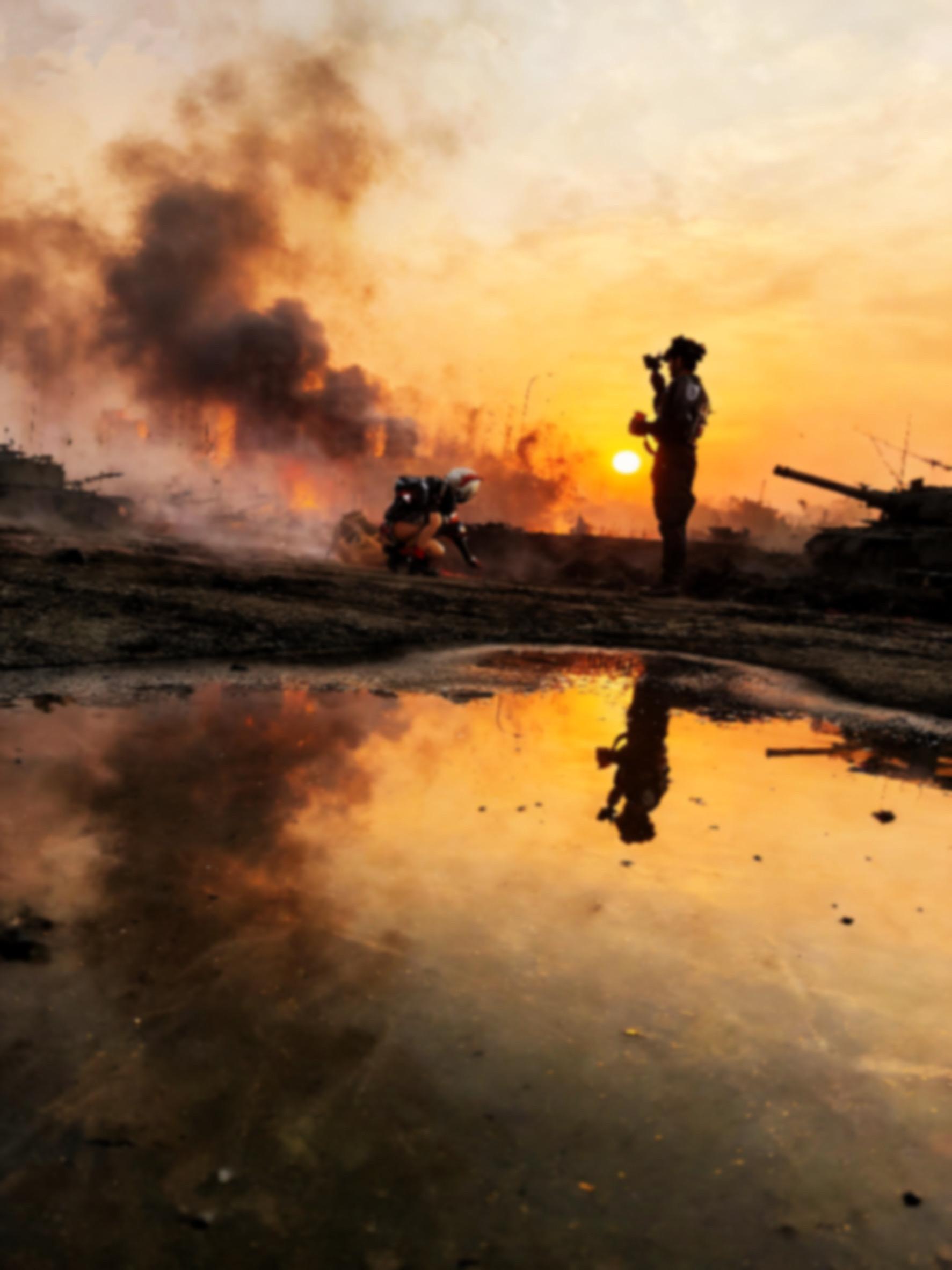 亲爱的威龙大人，巴克什留下了太多眼泪，当对面子弹穿透胸膛，在我倒下时想...