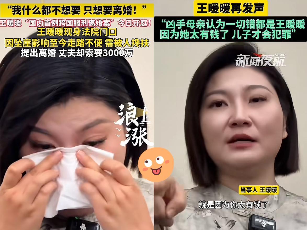 王暖暖离婚案判了，
别光盯着100万赔偿、
孩子改姓王，落户
南京这些“好结果”