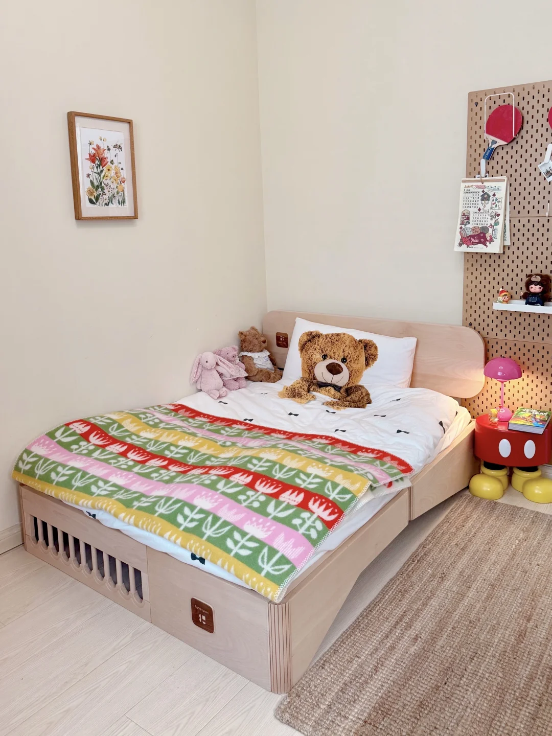 9m²儿童房里的百变搭子｜一床四用太香了！